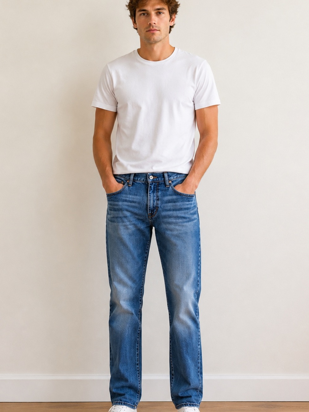 Lucky Brand 363 Vintage Straight Jeans Men’s 34x34 Medium Wash Classic Fit Denim
